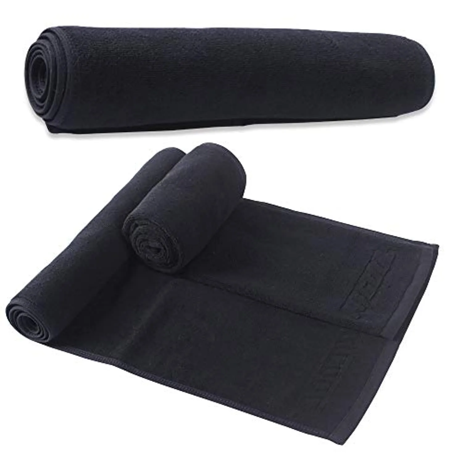 NIcool Toallas deportivas, gimnasio yoga ciclismo toallas 100% algodón suave fresco secado rápido para hombres mujeres entrenamiento, fitness, pilates, viajes, camping, playa 43 x 13.75 pulgadas