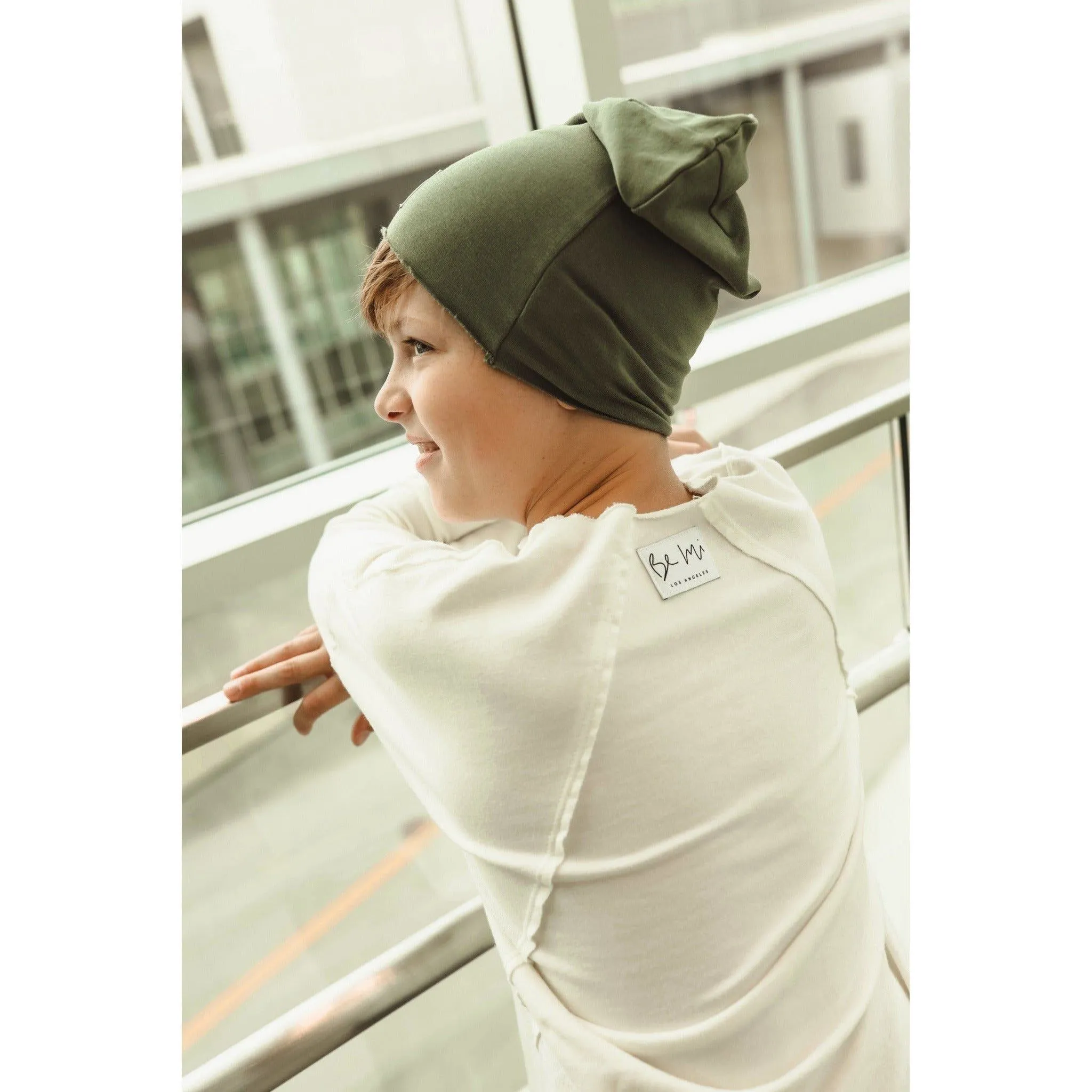 Organic V  Raw Edge Top