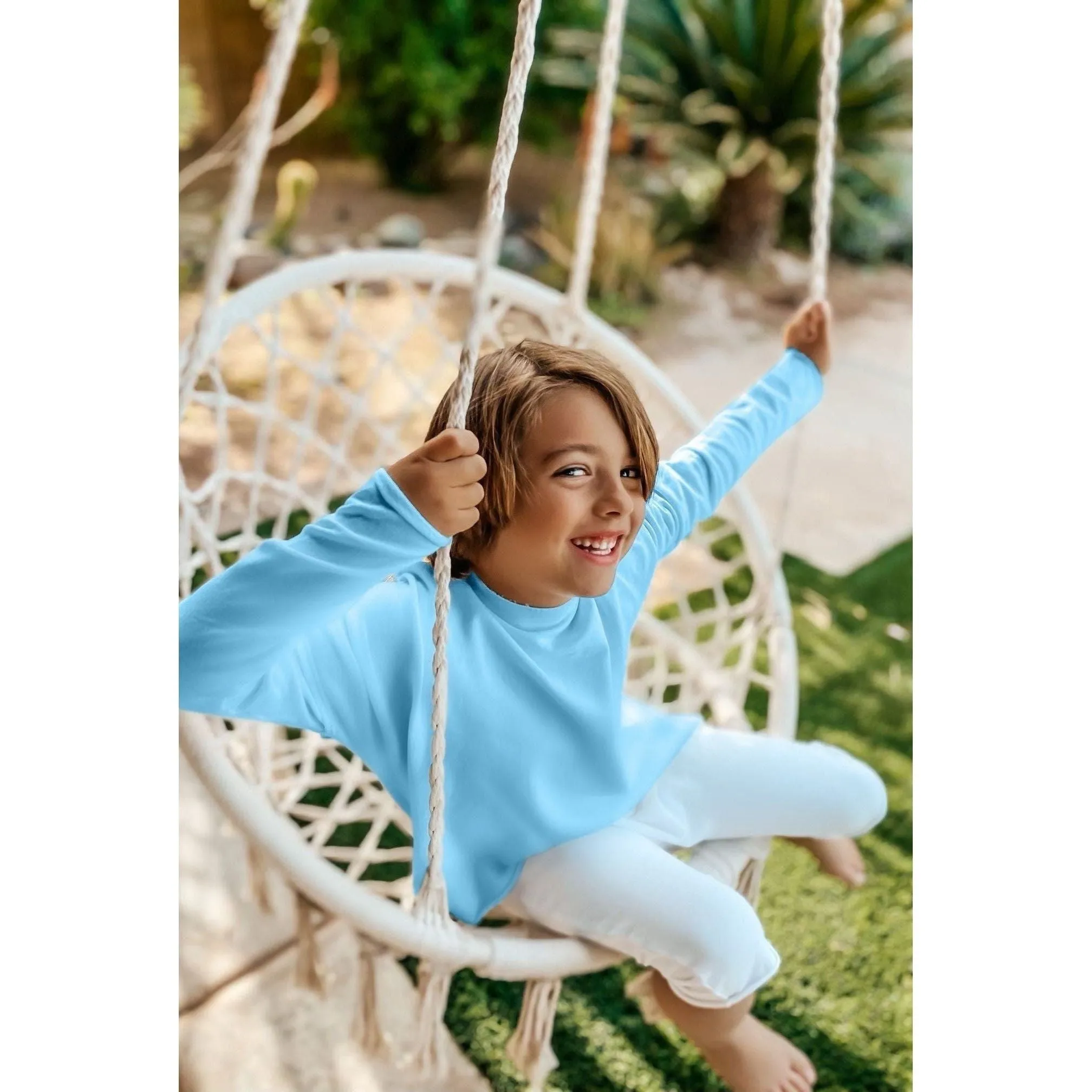 Organic V  Raw Edge Top