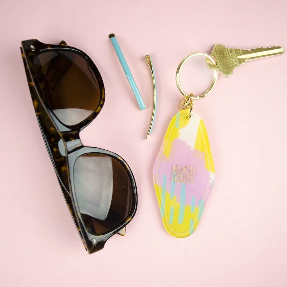 Patterned Hotel Keychain (WS)