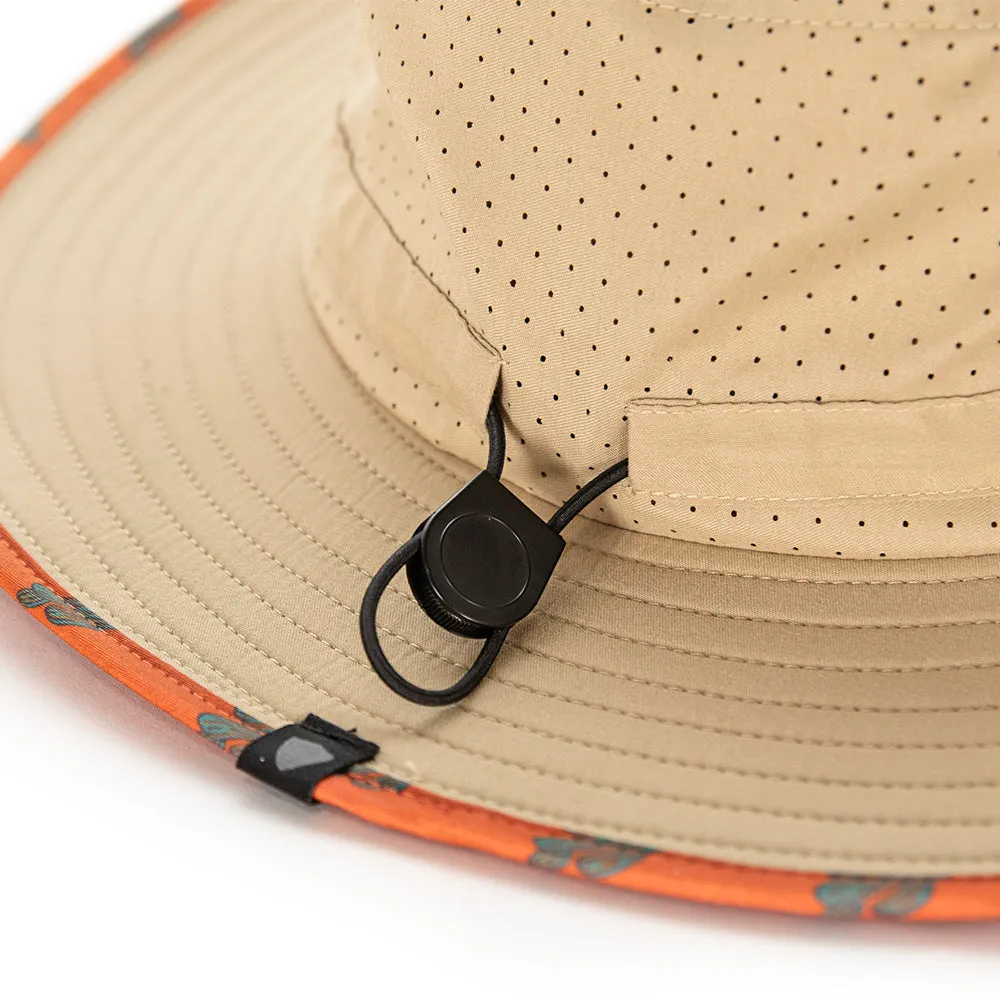 Performance Bucket Hat | Arizona Cactus | Khaki