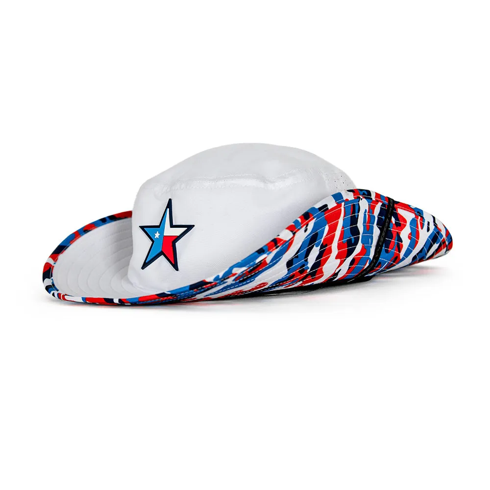 Performance Bucket Hat | Texas Represent | White