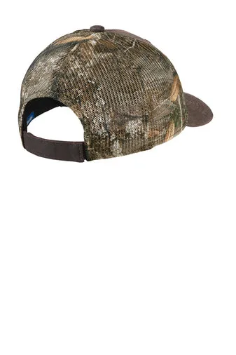 Pigment Print Camouflage Mesh Back Cap