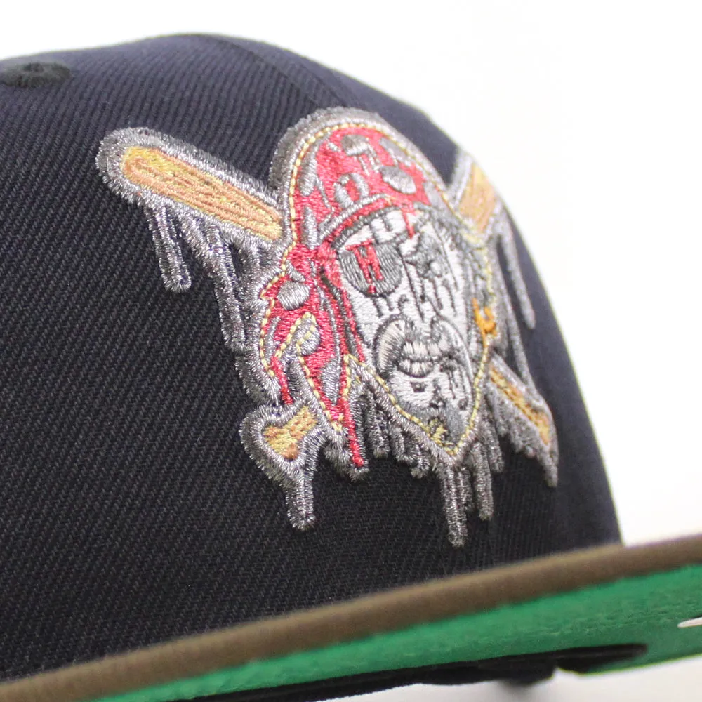 Pittsburgh Pirates 2006 All-Star Game 59Fifty New Era Fitted Hats (Drip Navy Walnut Green Under Brim)