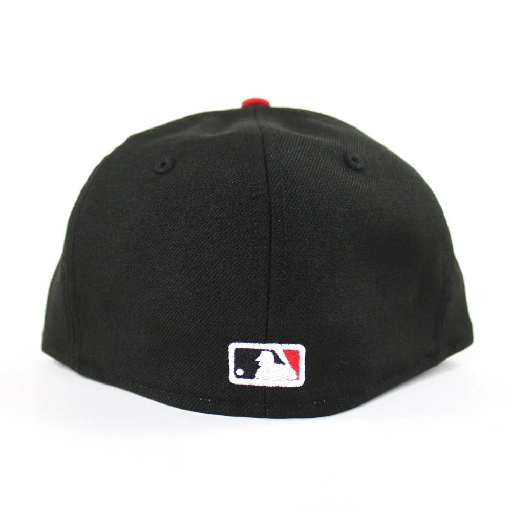 Pittsburgh Pirates New Era 59Fifty Fitted Hat (1999-2000 ALT Black Red Gray Under Brim)