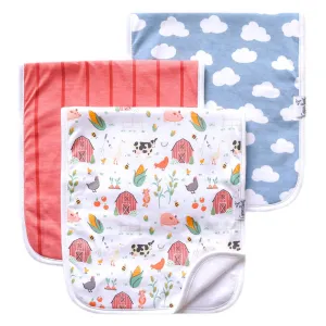 Premium Burp Cloths - Farmstead