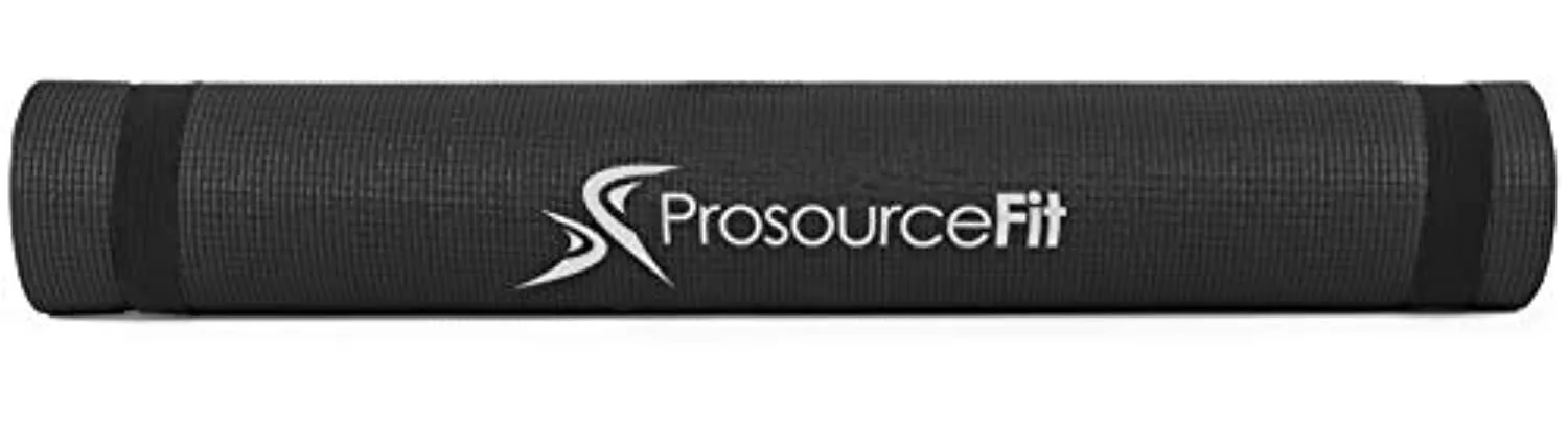 ProsourceFit Classic Yoga Mat 1/8” (3mm) Thick, Extra Long 72-Inch Lightweight Fitness Mat with Non-Slip Grip for Yoga, Pilates, Exercise
