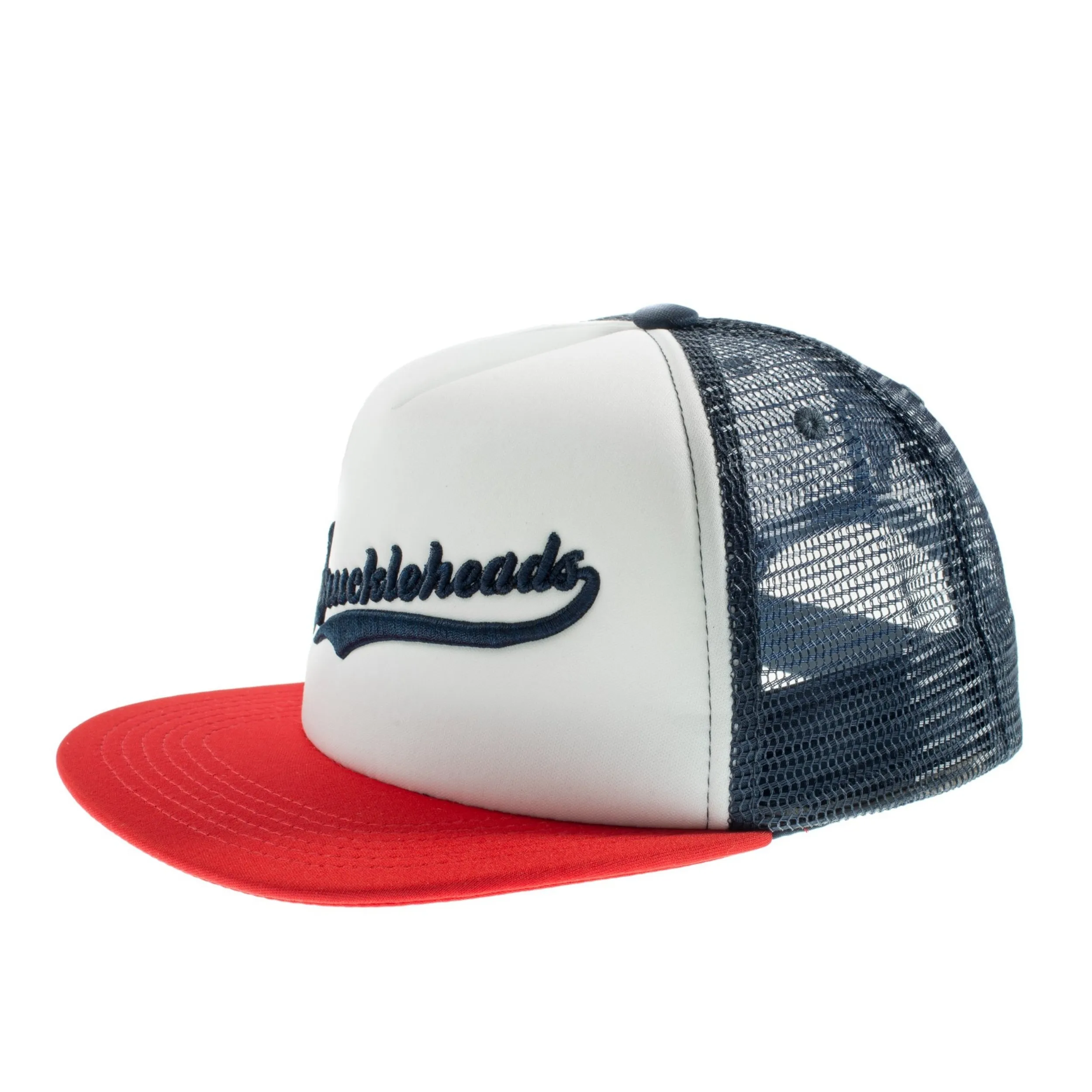 Red Navy Kids Trucker Hat