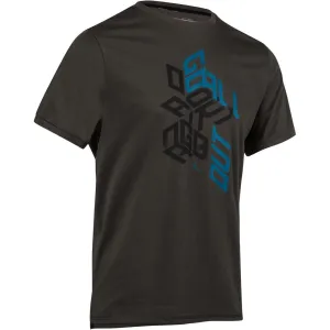 Regular-Fit Gym & Pilates T-Shirt - Khaki Print