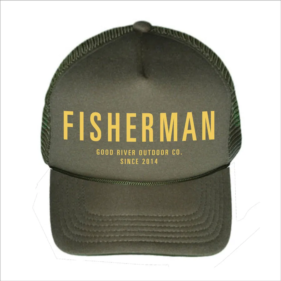 Retro Foam Trucker - Fisherman