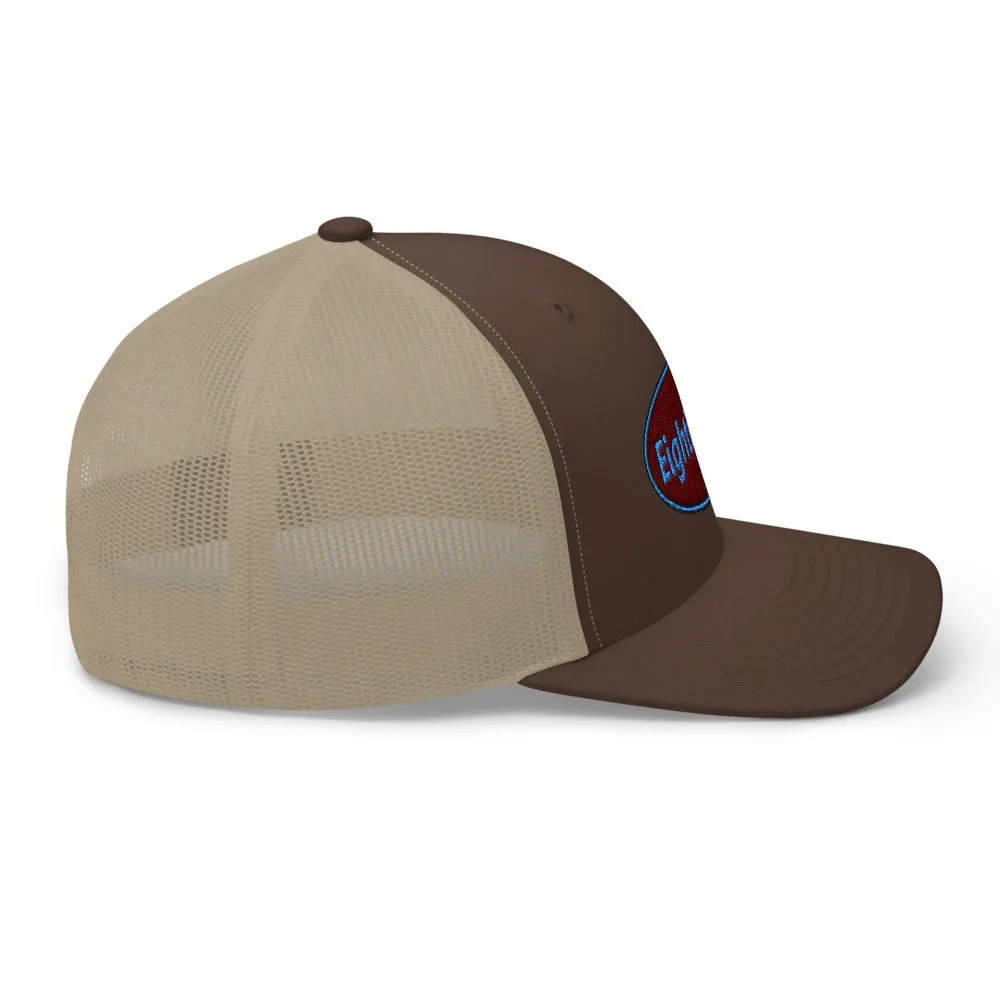 Retro Logo Eighties Company Trucker Hat