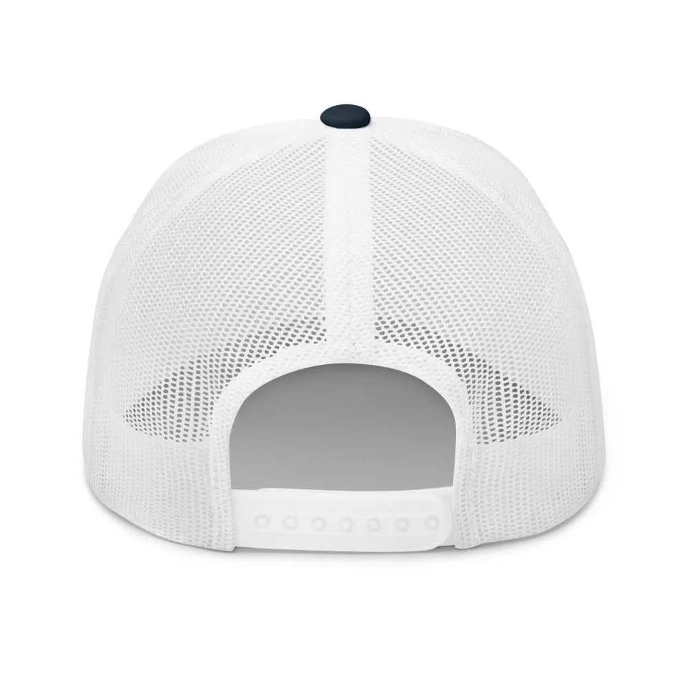 Retro Logo Eighties Company Trucker Hat