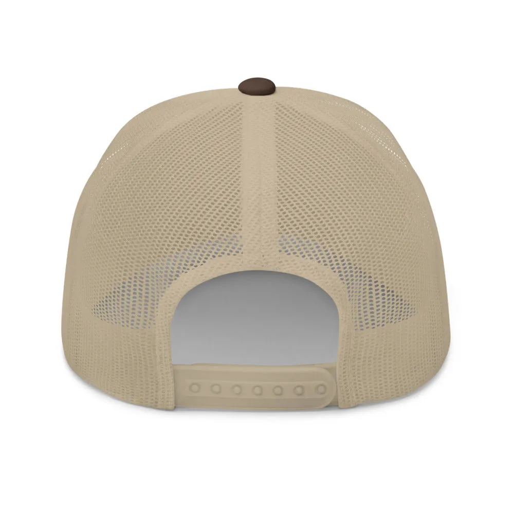 Retro Logo Eighties Company Trucker Hat