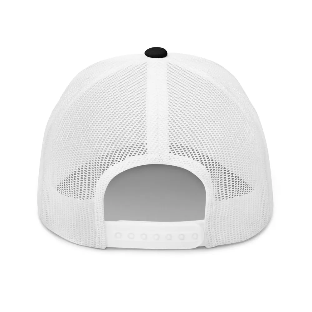 Retro Logo Eighties Company Trucker Hat
