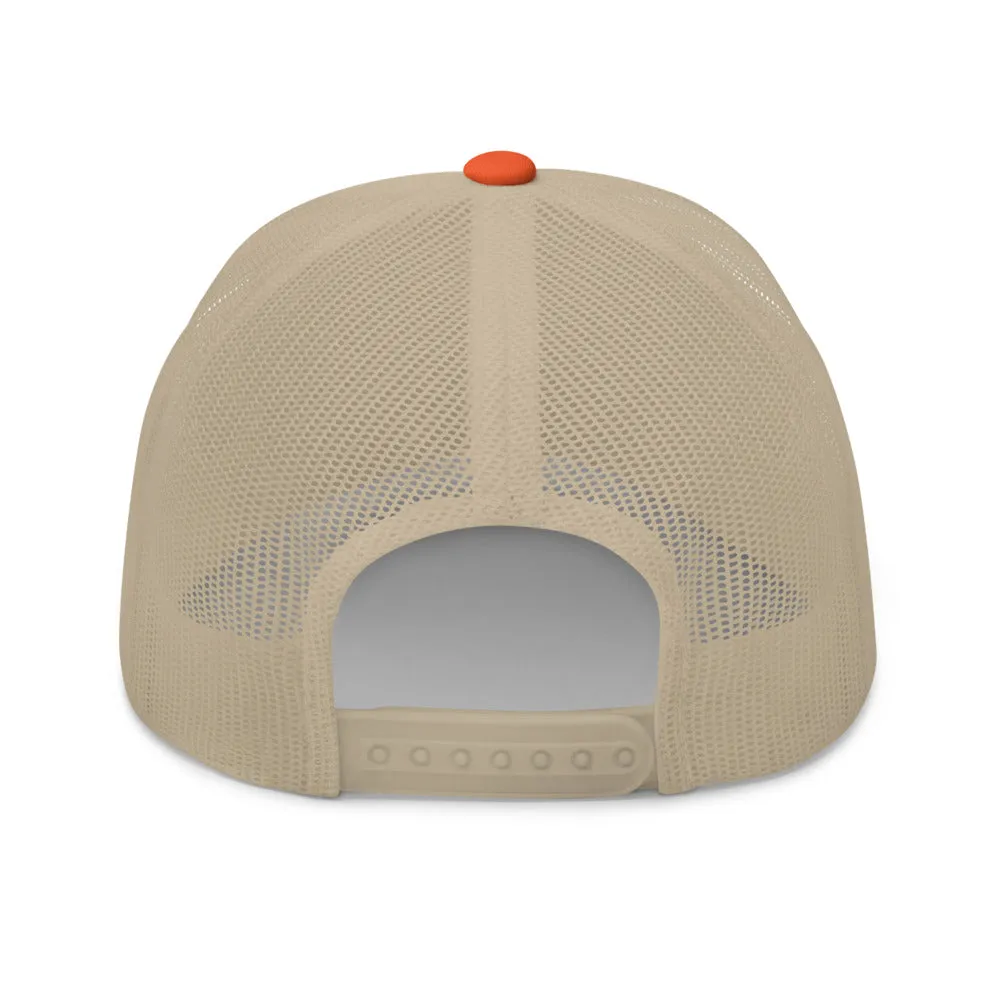Retro Logo Eighties Company Trucker Hat