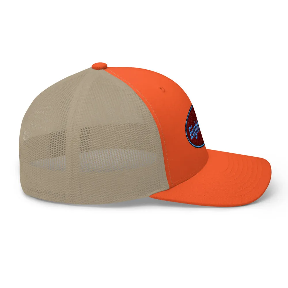 Retro Logo Eighties Company Trucker Hat