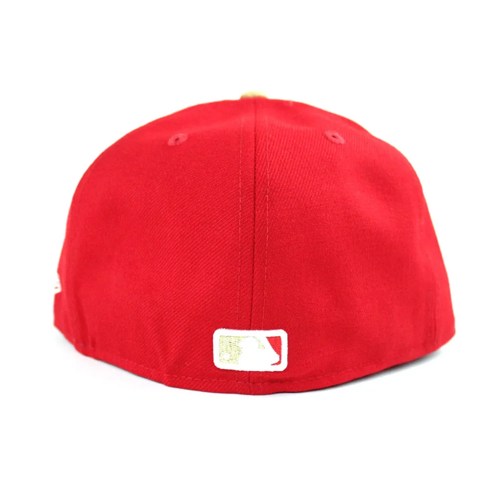 San Francisco Giants New Era 59Fifty Fitted Hat (SF 49ers Color Way Gray Under Brim)