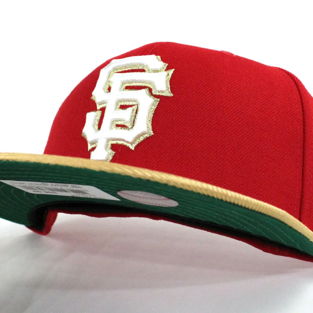 San Francisco Giants New Era 59Fifty Fitted Hat (SF 49ers Color Way Gray Under Brim)