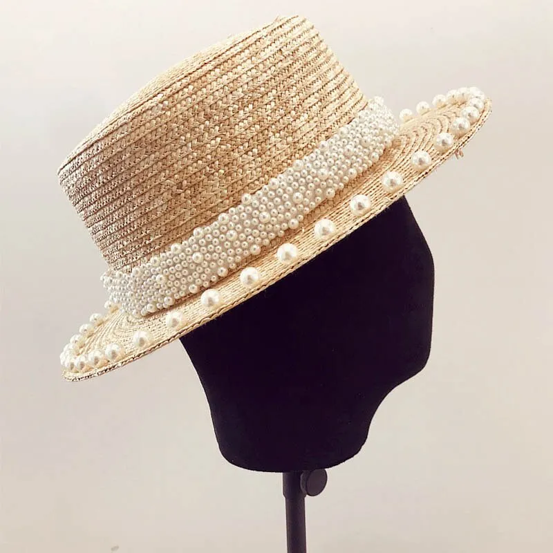 Short Hat Best-price offer 6cm Trim Straw Masterful craftsmanship