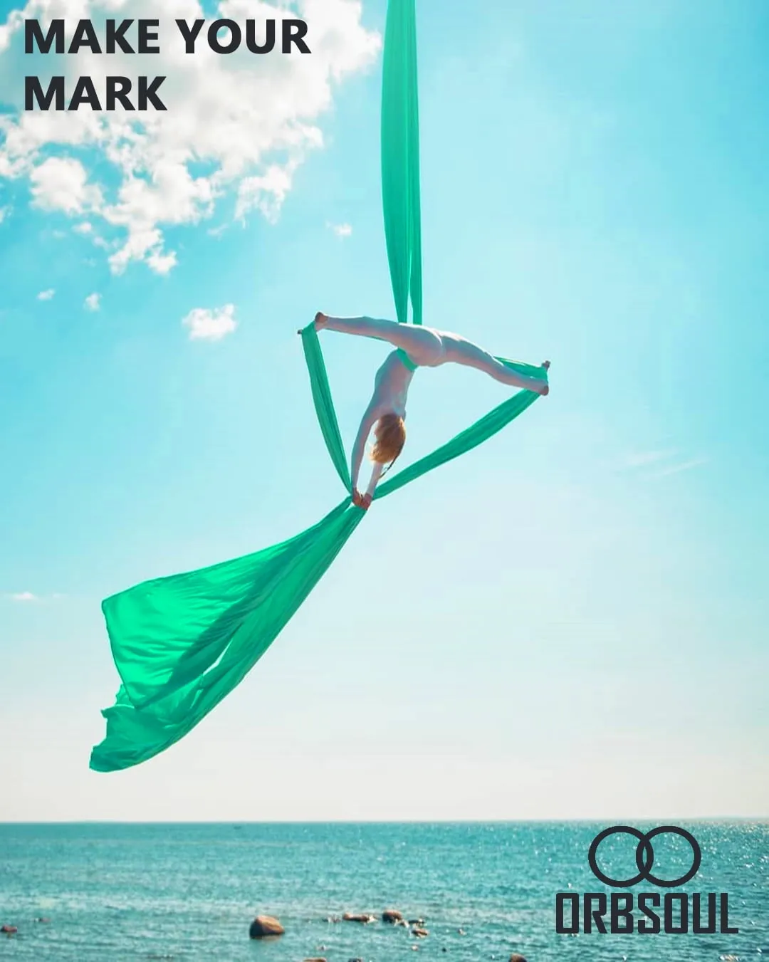 Silks Set   Yoga Hammock (Complete Rigging Hardware) - Premium Aerial Nylon Silks 40 Denier Tricot