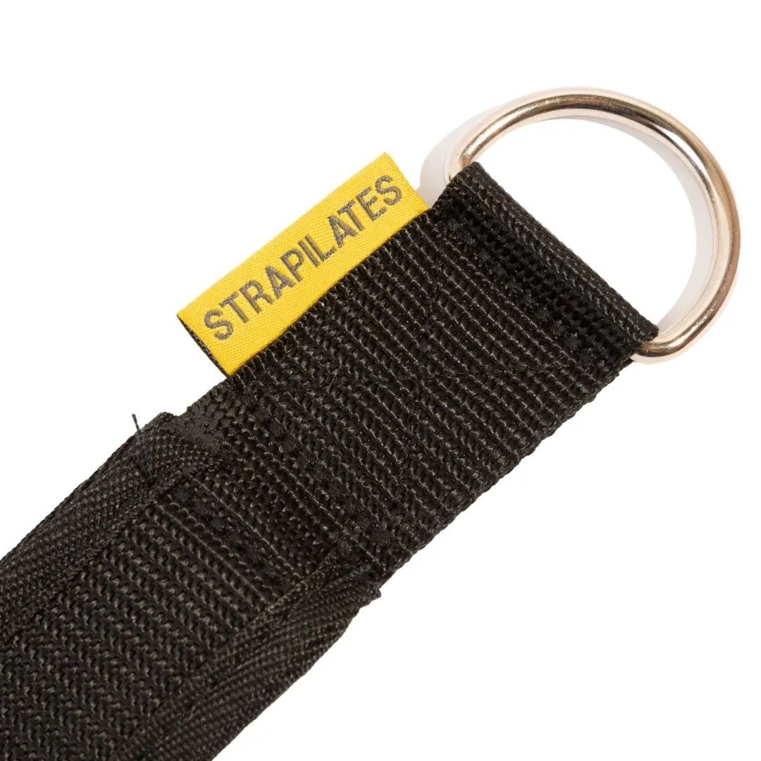 Single Loop Pilates Straps (Black)