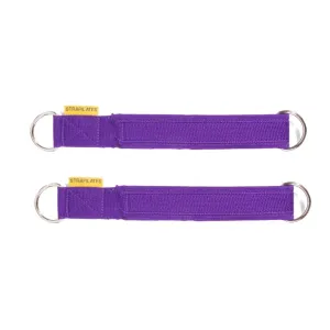 Single Loop Pilates Straps (Purple)