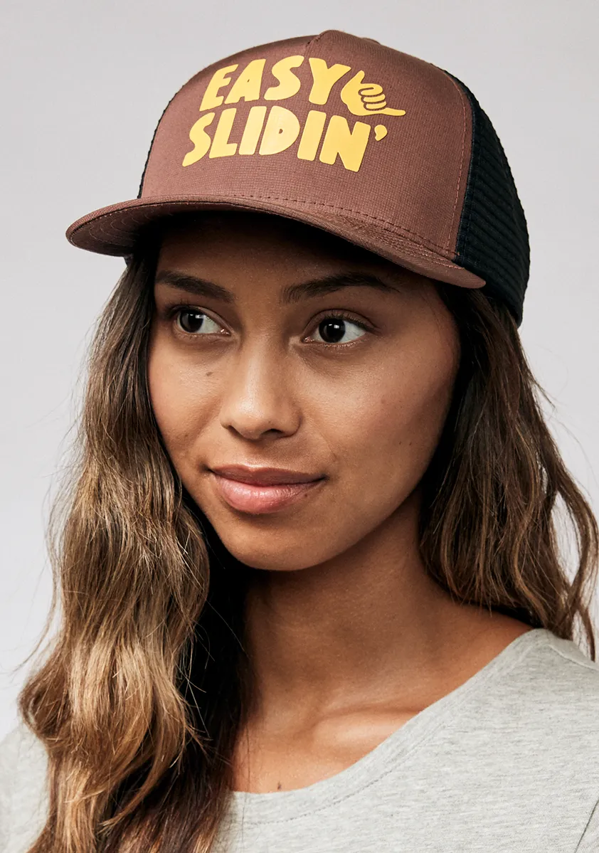 Slidin Trucker - Navy