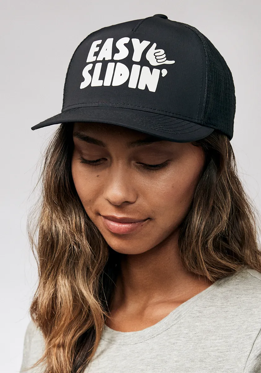 Slidin Trucker - Navy