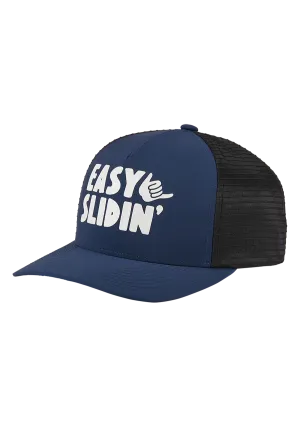 Slidin Trucker - Navy