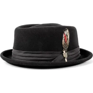 Stout Pork Pie - Black/Black