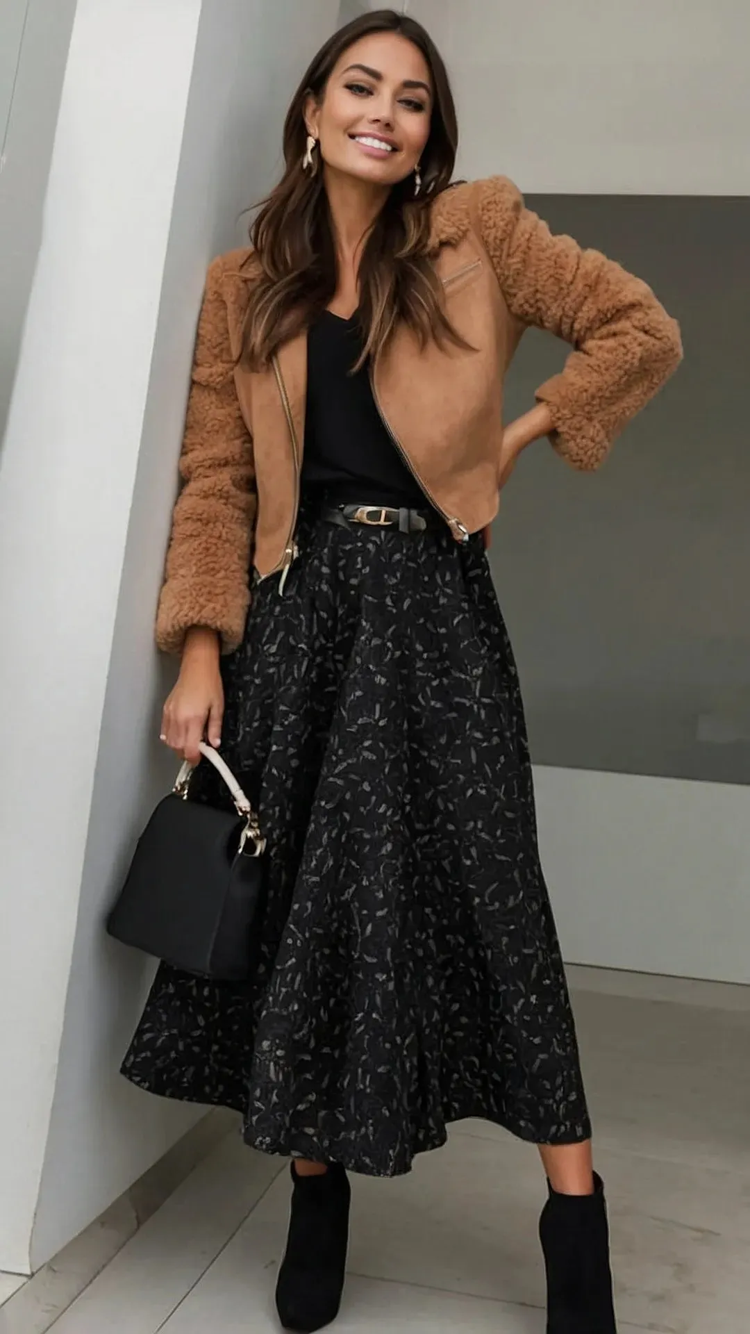 Stylishly Set for the Season: 15 Fabulous Fall Outfits for Midsize Women