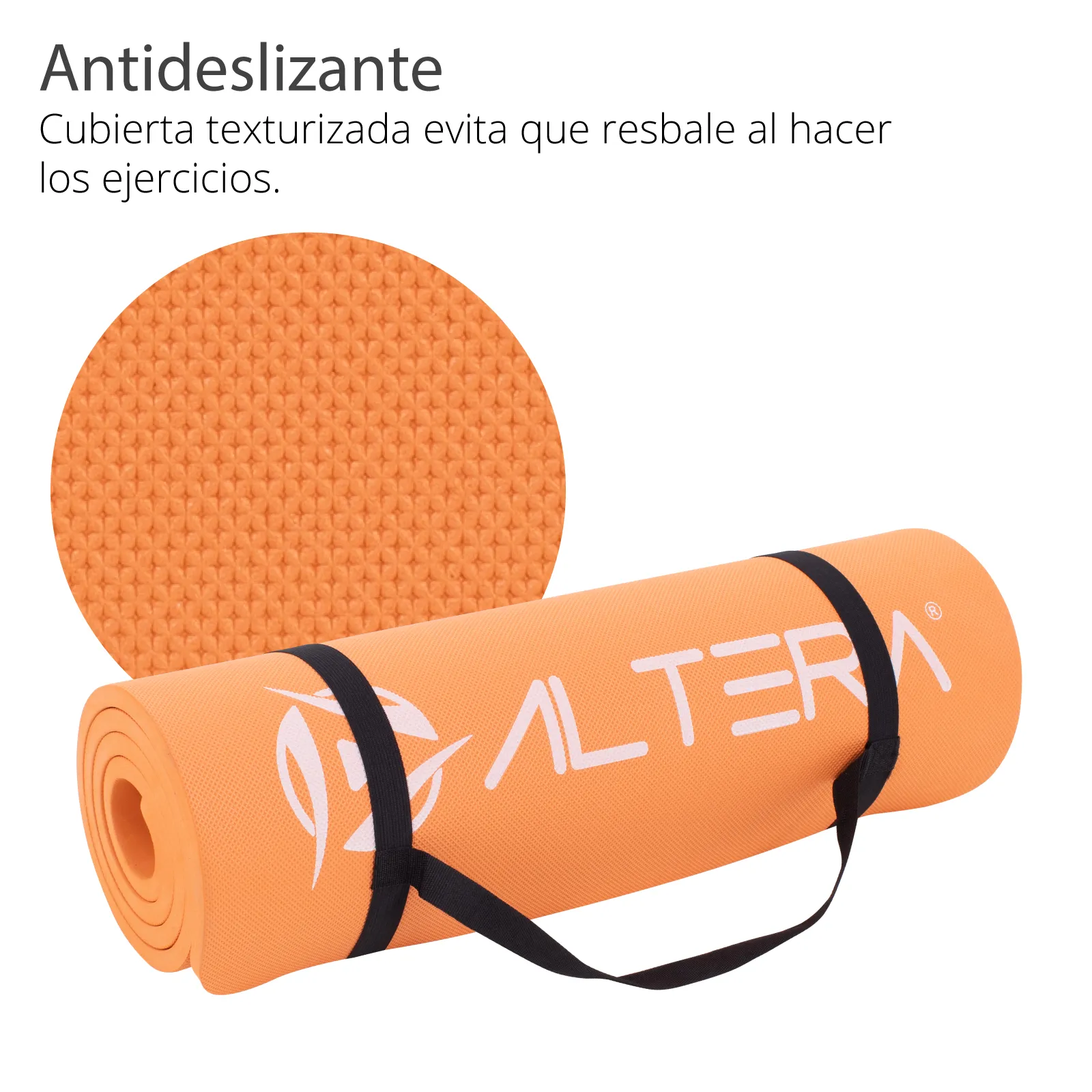 Tapete Yoga Mat Fitnes Ejercicio Antideslizante Grosor 1.4cm