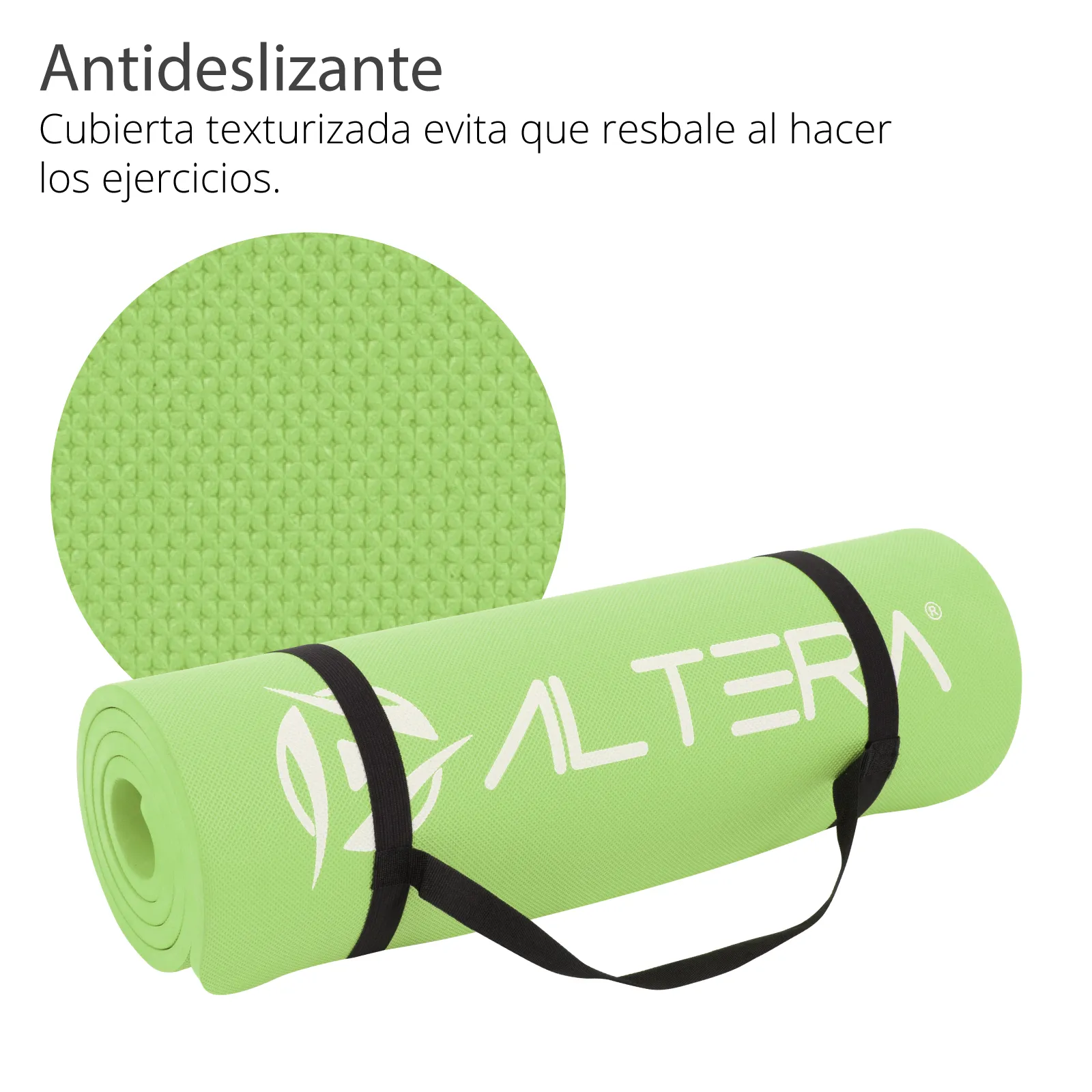 Tapete Yoga Mat Fitnes Ejercicio Antideslizante Grosor 1.4cm