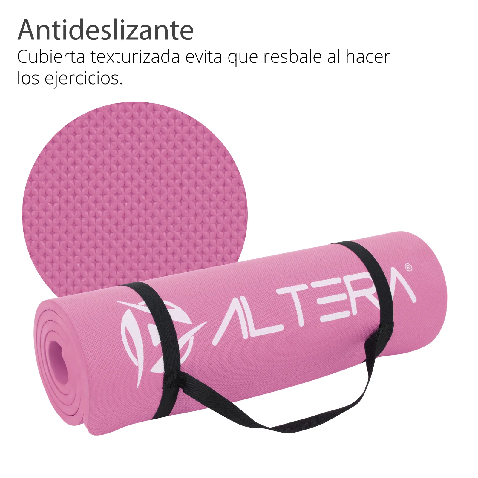 Tapete Yoga Mat Fitnes Ejercicio Antideslizante Grosor 1.4cm