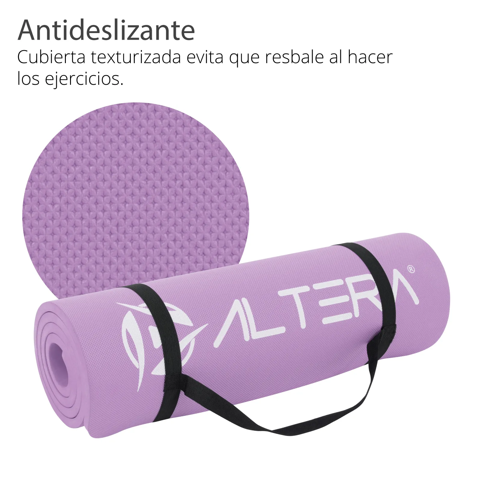Tapete Yoga Mat Fitnes Ejercicio Antideslizante Grosor 1.4cm