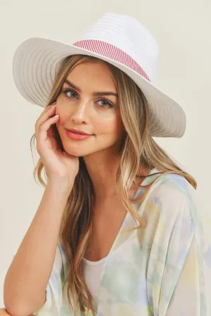 The Hamptons Bow Hat | White