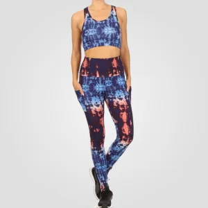 Tie Dye Yoga Set