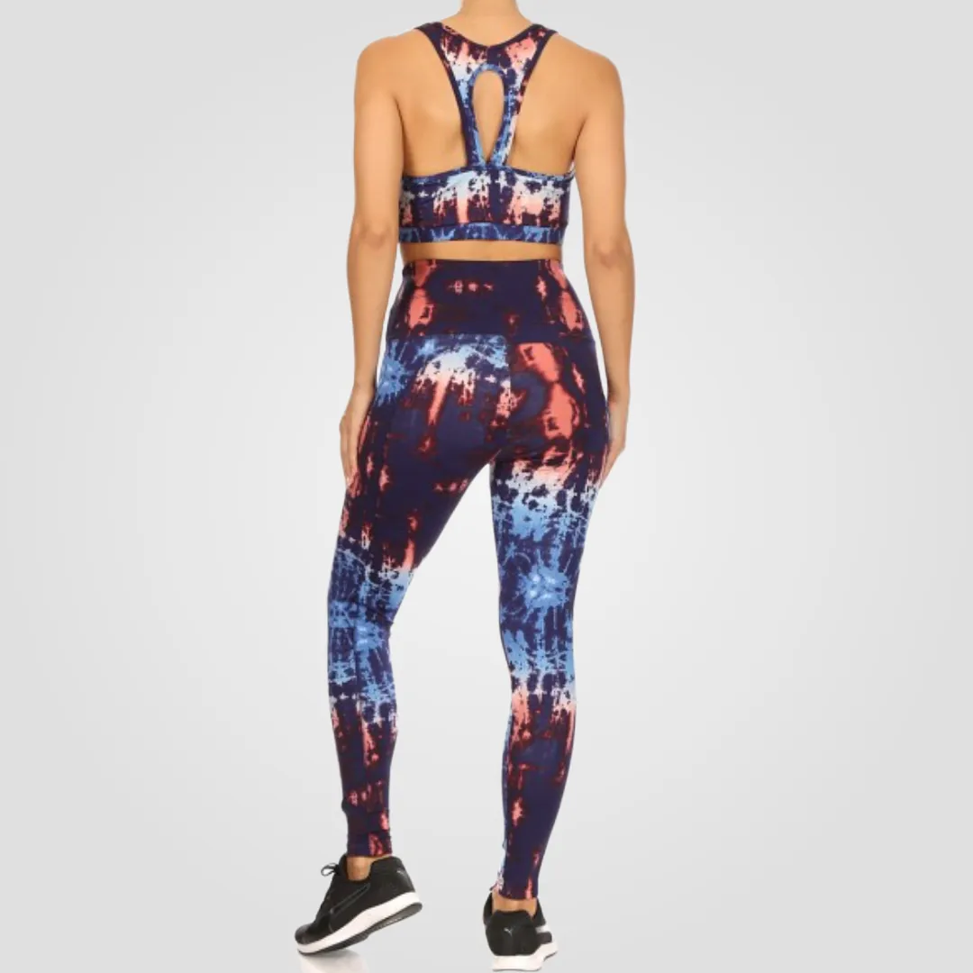 Tie Dye Yoga Set