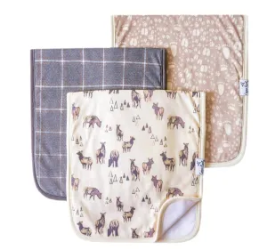 Timber Burp Cloth 3-Pack Set