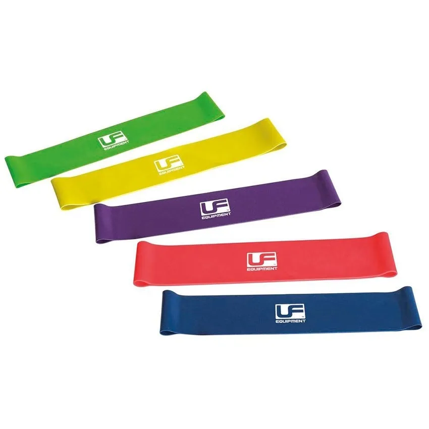 Urban Fitness  Resistance Band Loop (Set of 5) 10 Inch