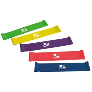 Urban Fitness  Resistance Band Loop (Set of 5) 10 Inch