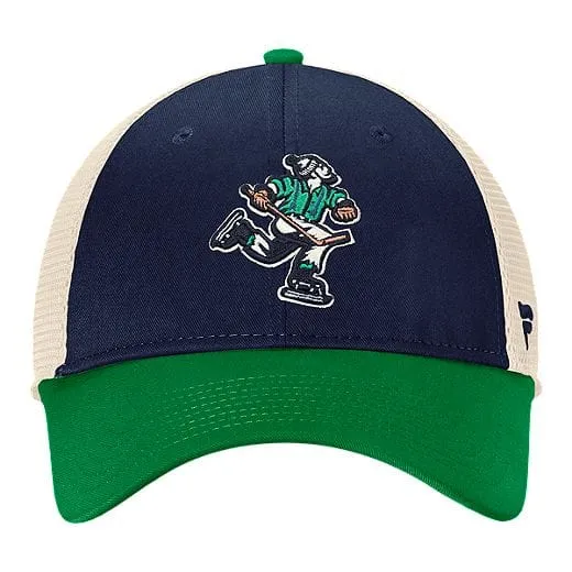Vancouver Canucks - Reverse Retro Fanatics Adjustable Trucker Hat