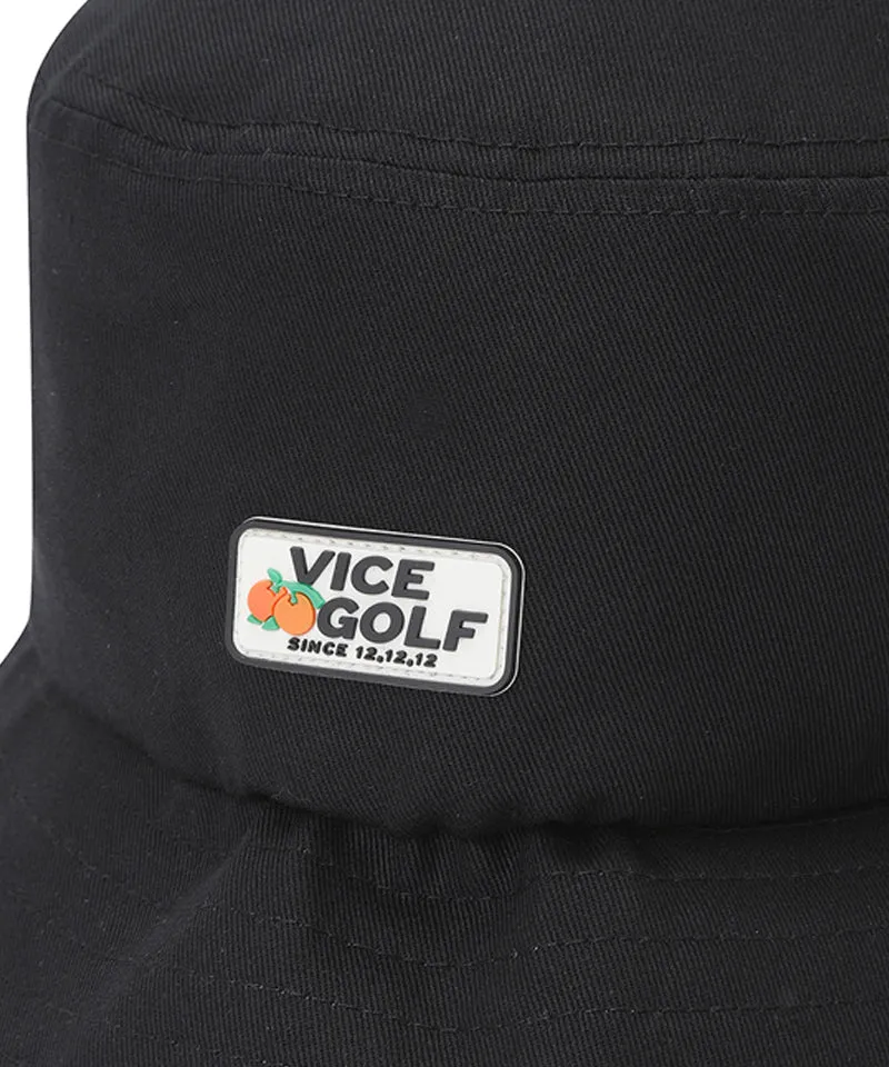 Vice Golf Atelier Big Logo Bucket Hat - Black