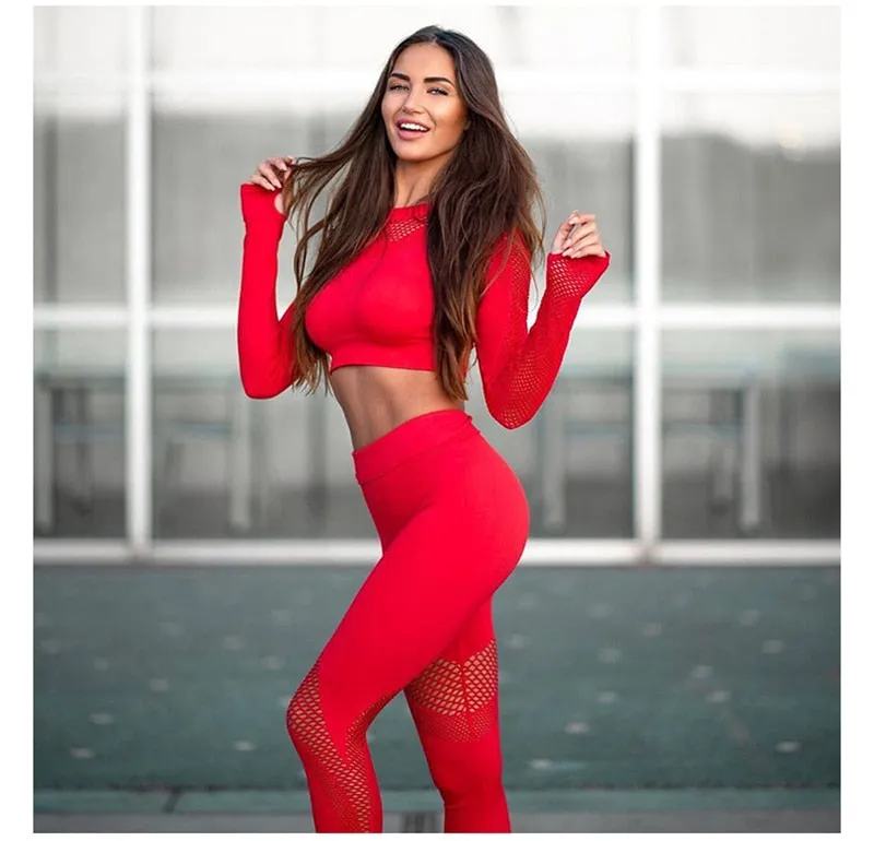 Women Gym Suit Fitness Sets  Outfit