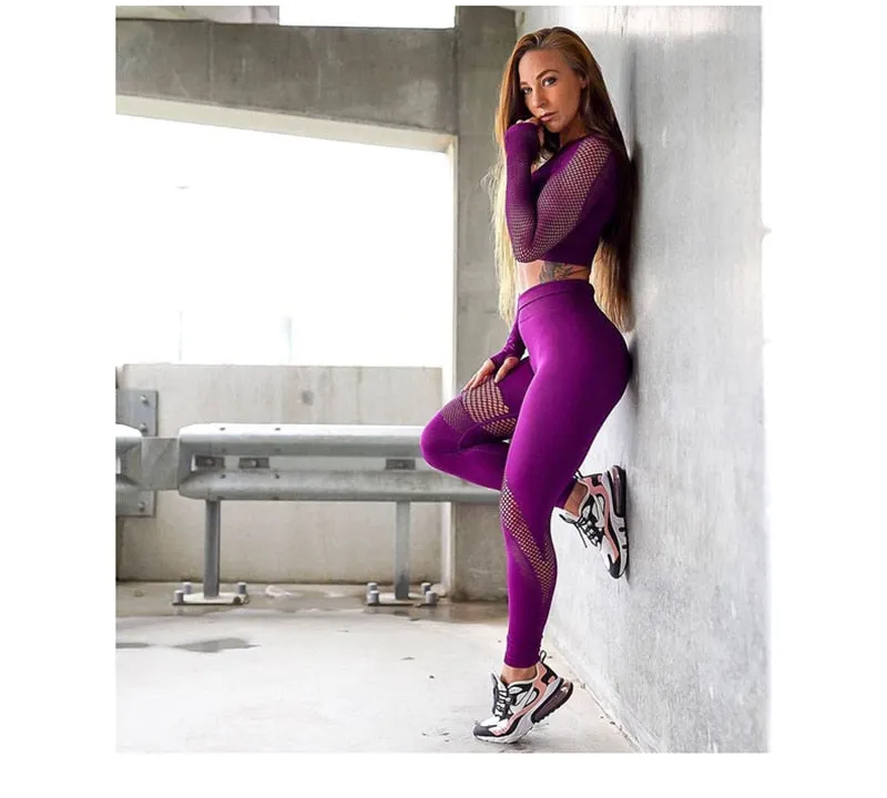 Women Gym Suit Fitness Sets  Outfit