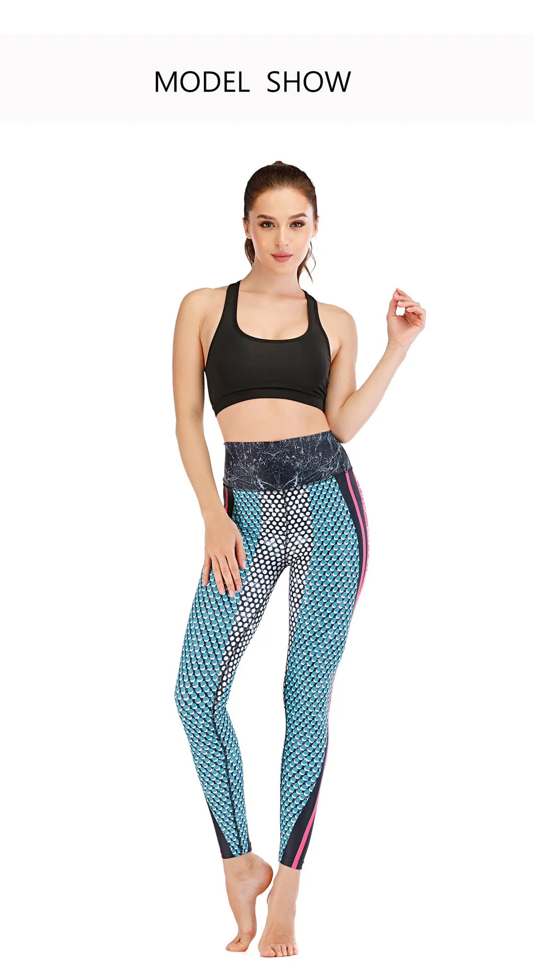 Women Strechy Leggings Fitness, Yoga, Swimwear