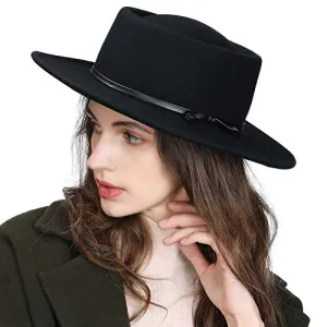 Women's Wool Fedora Hat
