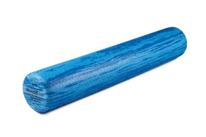 Yoga Foam Roll Exercises, and Muscle Recovery - Blue 36" x 6"