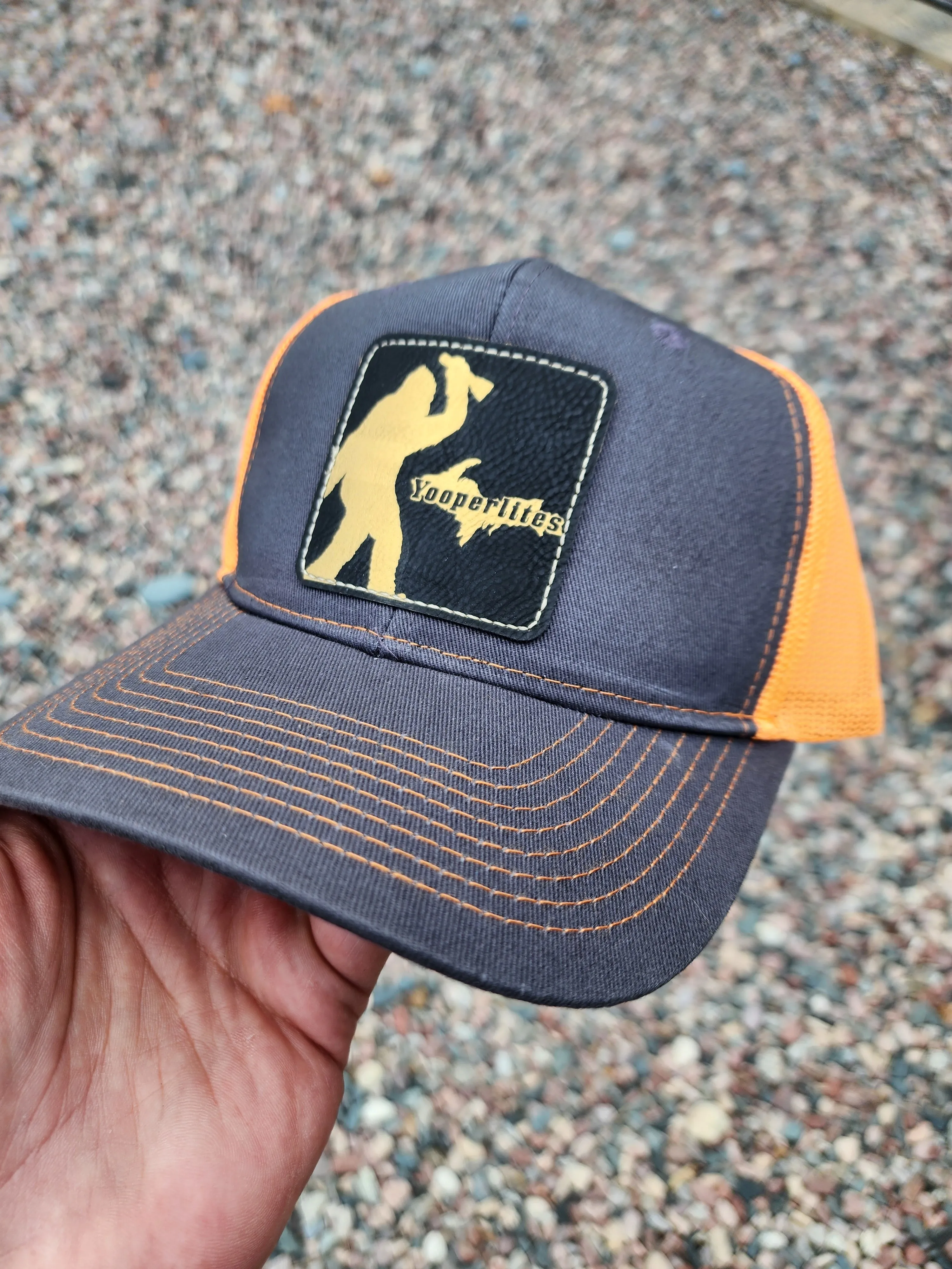 Yooperlites Sasquatch Snap back hat!