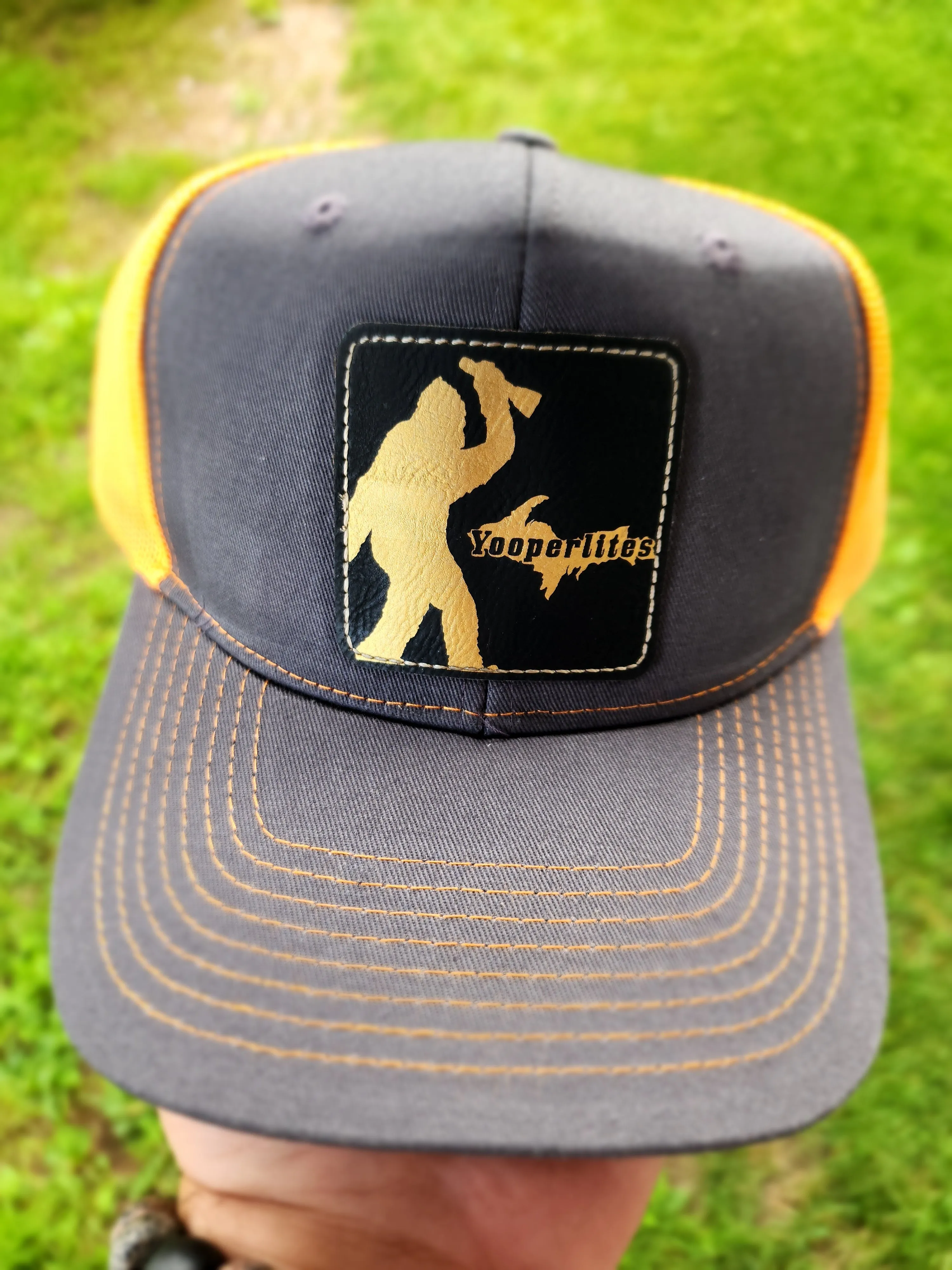 Yooperlites Sasquatch Snap back hat!